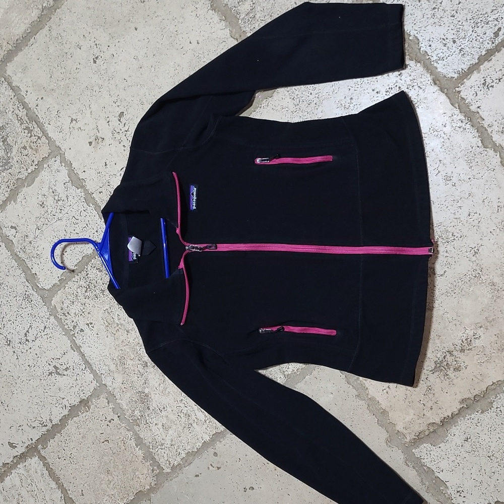 Patagonia Black Fleece Zipper Jacket Size Small